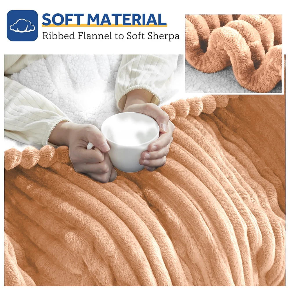 Electric Heated Blanket Twin size - 62"x84" Heating Blanket with 8 hours Auto-off, 10 Level Over-heat Protection, Soft Flannel - Image 3