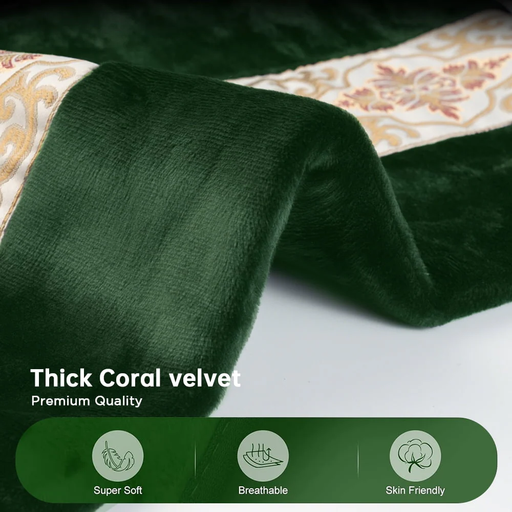 kibhous Heating Pad for Back, Heating Pad for Neck for Fast Relief fatigue 10 Heating setting ,Auto-Off,Gifts for Dad Mom,12"x24",Green - Image 6